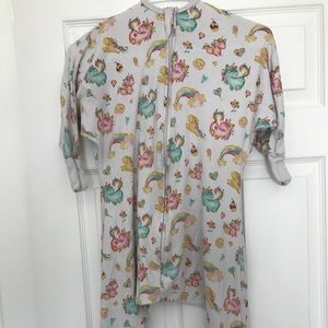 Sleeping Baby Flying Squirrel pajamas